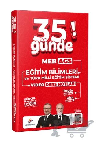 2027 MEB AGS 35 Günde Eğitim Bilimleri ve Türk Milli Eğitim Sistemi Video Ders Notları