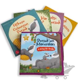 Porsuk'un Maceraları (4 Kitap - Kutulu) – Constanze Von Kitzing – İş Bankası Kültür Yayınları kitap kapağı