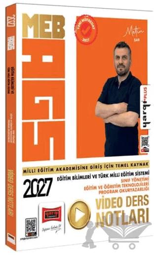 2027 MEB-AGS Eğitim Bilimleri ve Türk Milli Eğitim Sistemi Video Ders Notları