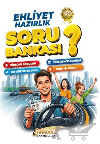 Ehliyet Hazırlık Soru Bankası – Nedim Şeker – Anadolu Yayıncılık kitap kapağı