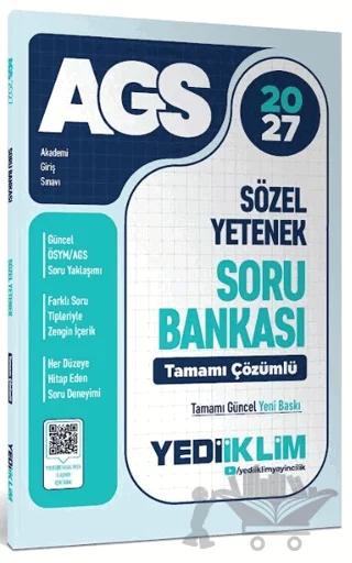 2027 MEB AGS Sözel Yetenek Tamamı Çözümlü Soru Bankası