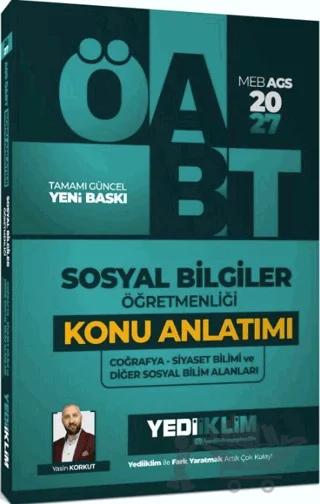 2027 MEB AGS ÖABT Sosyal Bilgiler Öğretmenliği Coğrafya Siyaset Bilimi ve Diğer Sosyal Bilim Alanları Konu Anlatımı