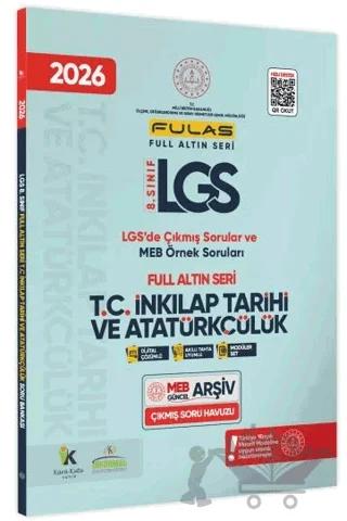 8. Sınıf LGS Full Altın Seri İnkılap Tarihi ve Atatürkçülük MEB Çıkmış Soru Bankası – Kolektif – Karakutu Yayın kitap kapağı
