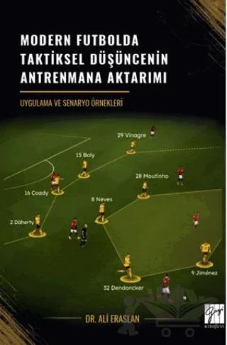 Modern Futbolda Taktiksel Düşüncenin Antrenmana Aktarımı Uygulama ve Senaryo Örnekleri – Ali Eraslan – Gazi Kitabevi kitap kapağı