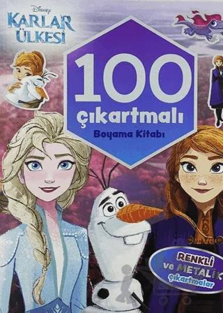 Disney Karlar Ülkesi 100 Çıkartmalı Boyama Kitabı
