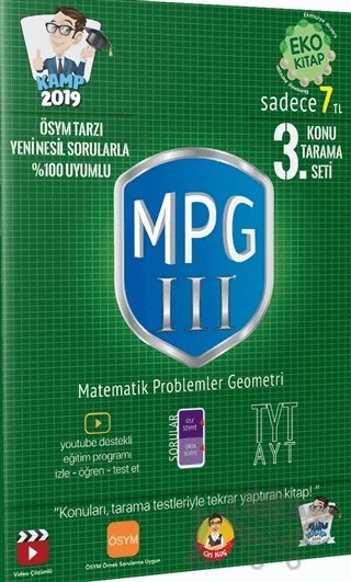 MPG 3 Konu Tarama Testi – Kolektif – Tonguç Akademi kitap kapağı