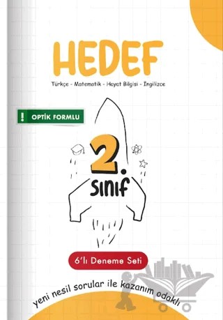 2. Sınıf Hedef 6'lı Deneme Seti – Kolektif – Öğretir Yayınları kitap kapağı