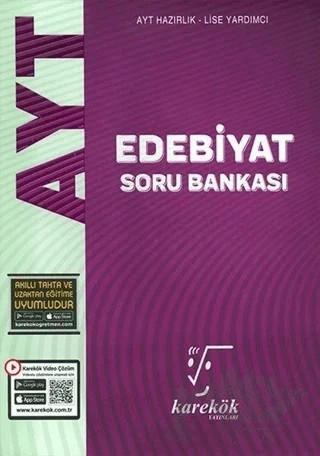 AYT Edebiyat Soru Bankası – Kolektif – Karekök Yayıncılık kitap kapağı