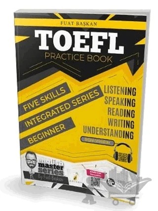 TOEFL Practice Book-Beginner – Fuat Başkan – Pelikan Tıp Teknik Yayıncılık kitap kapağı