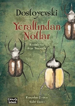 Yeraltından Notlar – Fyodor Mihayloviç Dostoyevski – Çeviribilim kitap kapağı
