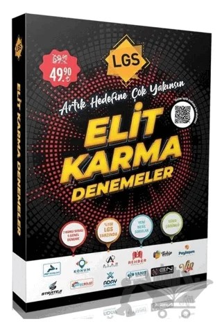 8. Sınıf LGS Elit Karma Denemeler Video Çözümlü – Kolektif – Paraf Yayınları kitap kapağı