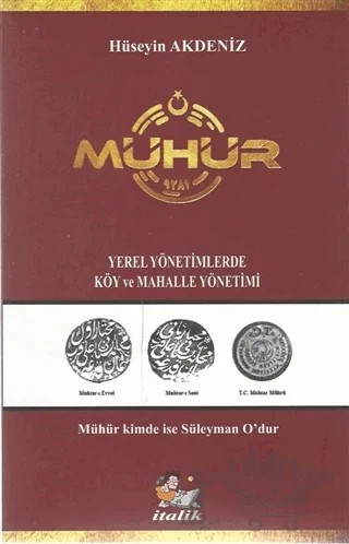 Mühür – Hüseyin Akdeniz – İtalik Yayınevi kitap kapağı