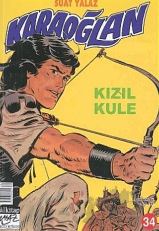 Karaoğlan Sayı: 34 Kızıl Kule Ergenekon 2 – Lal Kitap kitap kapağı