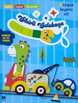 Sihirli Suluboya Seti - Mavi – Kolektif – Net Çocuk Yayınları kitap kapağı
