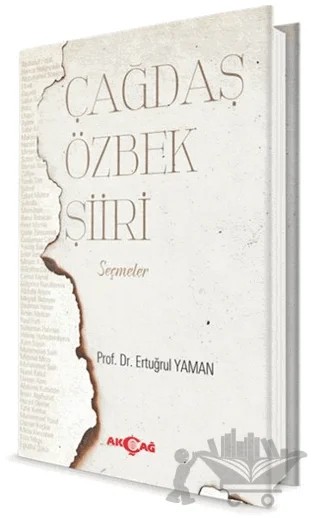 Çağdaş Özbek Şiiri – Ertuğrul Yaman – Akçağ Yayınları kitap kapağı