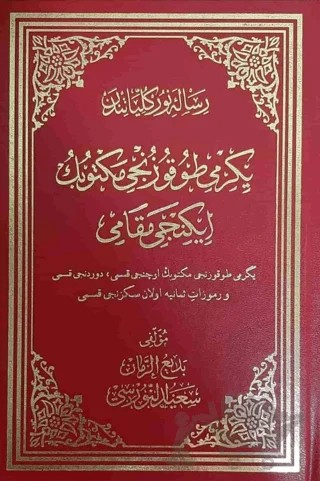 Rumuzat-ı Semaniye Osmanlıca Büyük Boy – Bediüzzaman Said Nursi – Envar Neşriyat kitap kapağı