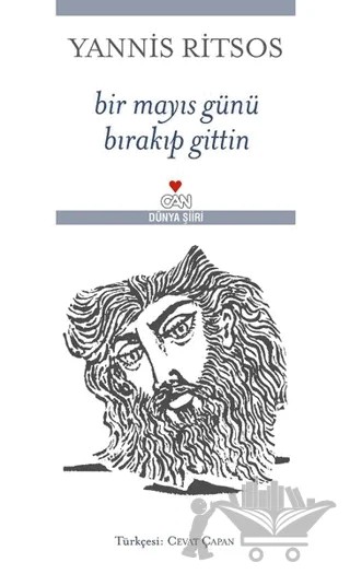Bir Mayıs Günü Bırakıp Gittin – Yannis Ritsos – Can Yayınları kitap kapağı