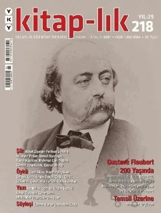 Kitap-lık Dergisi Sayı: 218 Kasım-Aralık 2021 – Kolektif – Yapı Kredi Yayınları kitap kapağı