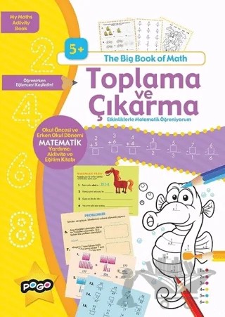 Toplama ve Çıkartma – Kolektif – Pogo Çocuk kitap kapağı