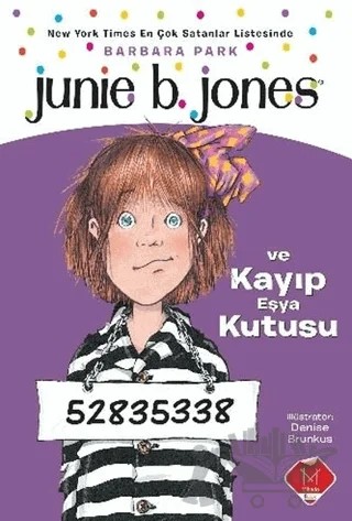 Junie B. Jones ve Kayıp Eşya Kutusu – Barbara Park – Mikado Yayınları kitap kapağı