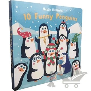 10 Funny Penguins – Nastja Holtfreter – Mikado Yayınları kitap kapağı