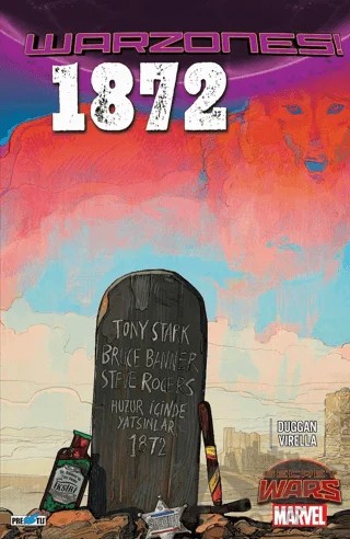 Marvel 1872 - Kapak A - Enzo – Kolektif – Presstij Kitap kitap kapağı