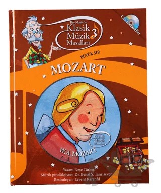 Mozart - Büyük Sır – Neşe Türkeş – Doğan Egmont Yayıncılık kitap kapağı