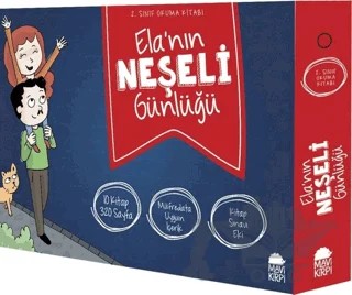Elanın Neşeli Günlüğü 2. Sınıf Okuma Seti (10 Kitap) – Celal Akbaş – Mavi Kirpi Yayınları kitap kapağı