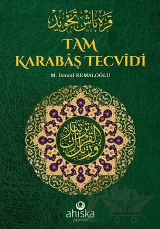 Tam Karabaş Tecvidi – M. İsmail Kemaloğlu – Ahıska Yayınevi kitap kapağı
