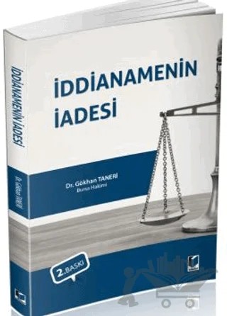 İddianamenin İadesi – Gökhan Taneri – Adalet Yayınevi kitap kapağı