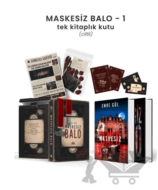 Maskesiz Balo 1 - Tek Kitaplık Kutu – Emre Gül – Guardian kitap kapağı