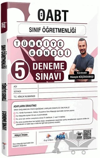 2026 MEB AGS ÖABT Sınıf Öğretmenliği Türkiye Geneli Tamamı PDF Çözümlü Fasiküller Halinde 5 Deneme Sınavı – Hüseyin Küçüksubaşı – Dizgi Kitap kitap kapağı
