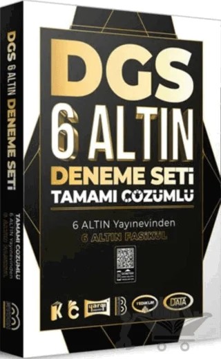 DGS Tamamı Çözümlü 6 Altın Deneme – Kolektif – Benim Hocam Yayınları kitap kapağı