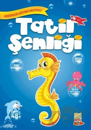 Tatil Şenliği – Esra Korkmaz – Nesil Okul Öncesi kitap kapağı