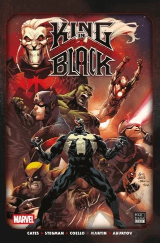 Venom Cilt 7 - King in Black Cilt 1 – Donny Cates – Marmara Çizgi kitap kapağı