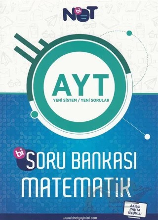 AYT Matematik Bi Soru Bankası – Kolektif – Bi Not Yayınları kitap kapağı