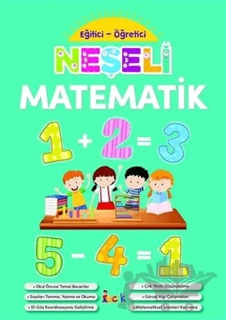 Neşeli Matematik - Eğitici-Öğretici – Kolektif – Bıcırık Yayınları kitap kapağı