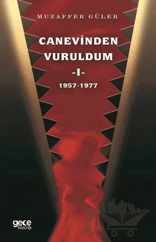 Canevinden Vuruldum 1 (1957-1977) – Muzaffer Güler – Gece Kitaplığı kitap kapağı