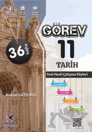 Armada Görev 11 Tarih Yeni Nesil Çalışma Föyleri – Hakan Satılmış – Armada Yayınları kitap kapağı