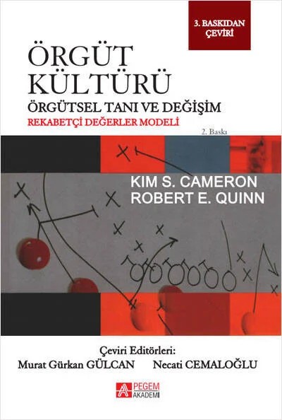 Örgüt Kültürü Örgütsel Tanı ve Değişim – Kim S. Cameron, Robert E. Quinn – Pegem Akademi Yayıncılık kitap kapağı
