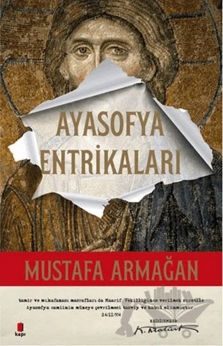 Ayasofya Entrikaları – Mustafa Armağan – Kapı Yayınları kitap kapağı