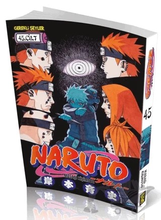 Naruto 45.Cilt – Masaşi Kişimoto – Gerekli Şeyler Yayıncılık kitap kapağı