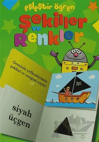 Eşleştir Öğren - Şekiller ve Renkler – Kolektif – Net Çocuk Yayınları kitap kapağı