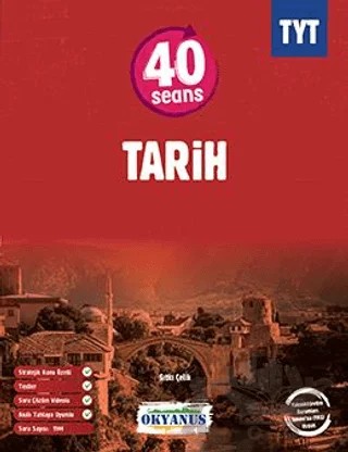 TYT Tarih 40 Seans Soru Bankası – Sıtkı Çelik – Okyanus Yayınları kitap kapağı