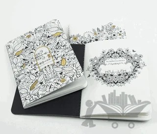 Esrarengiz Bahçe Üçlü Mini Defter – Johanna Basford – EDAM kitap kapağı