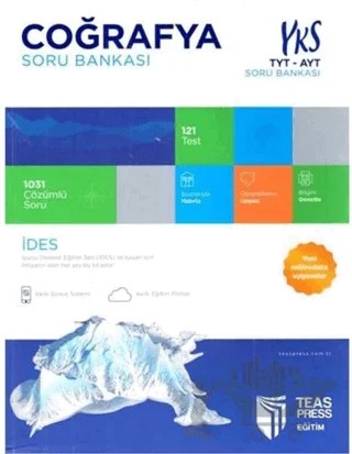 TYT AYT Coğrafya Soru Bankası – Kolektif – Teas Press kitap kapağı