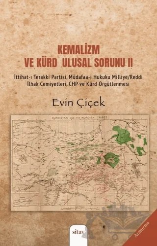 Kemalizm ve Kürd Ulusal Sorunu 2 – Evin Çiçek – Sitav Yayınevi kitap kapağı
