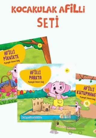 Kocakulak Afilli Seti – Ayşegül Sözen Dağ – Pırıltı Kitapları - Erkam kitap kapağı