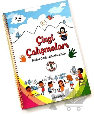 Çizgi Çalışmaları – Celal Akbaş – Sihirli Kalem kitap kapağı