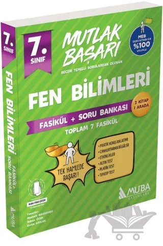 MB 7.Sınıf Fen Bilimleri Fasikül + Soru Bankası – Kolektif – Muba Yayınları kitap kapağı